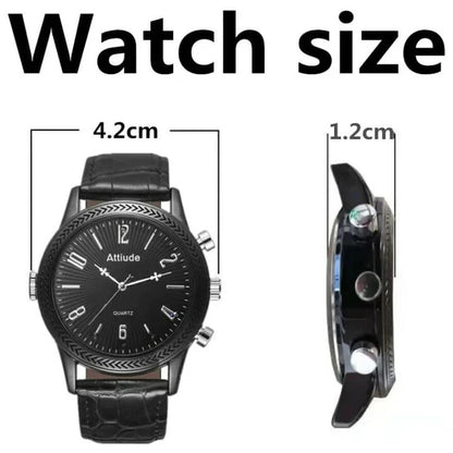 Orologio con Telecamera HD 1080P Wi-Fi | Registrazione Audio/Video, Visione Notturna IR, 32GB Integrati – Mini Spy Cam Legale C5