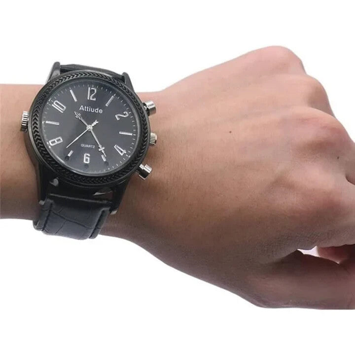 Orologio con Telecamera HD 1080P Wi-Fi | Registrazione Audio/Video, Visione Notturna IR, 32GB Integrati – Mini Spy Cam Legale C5