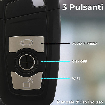 Mini Registratore WiFi Audio Video HD – Voice Recorder con Micro Telecamera