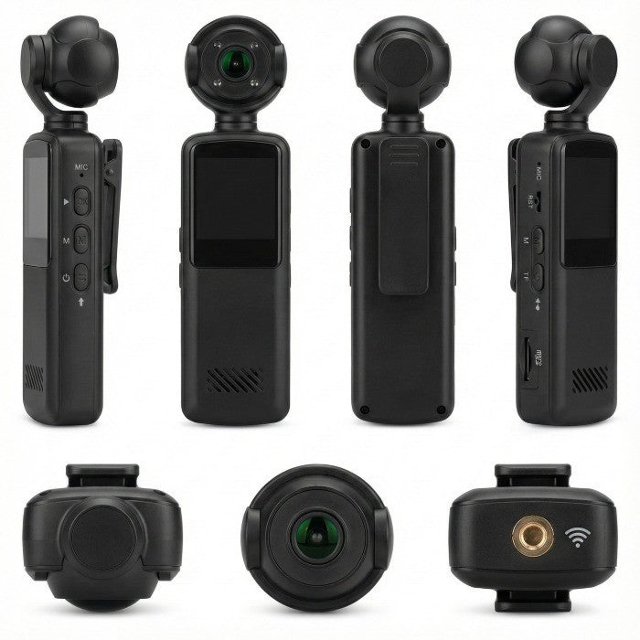 Bodycam Portatile Mini HD – Videocamera Sport, Vlog e Registratore Video Digitale