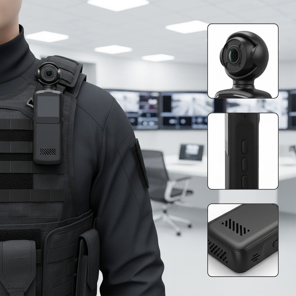 Bodycam Portatile Mini HD – Videocamera Sport, Vlog e Registratore Video Digitale