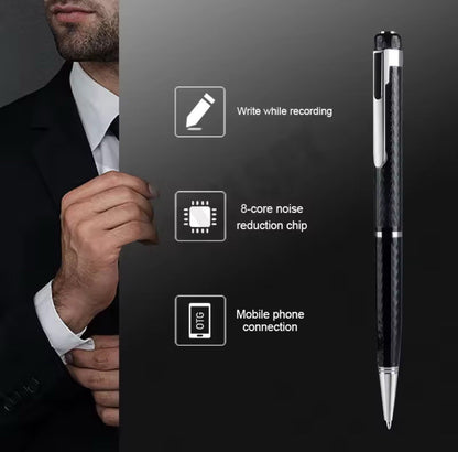 Penna Spia Registratore Vocale USB 64GB – Mini Micro Spia Ambientale MP3