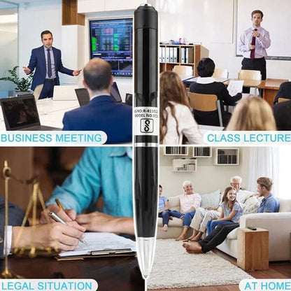 Penna Mini Camera HD 1080P – Registrazione Audio/Video Discreta e Portatile | Telecamera Spia Penna