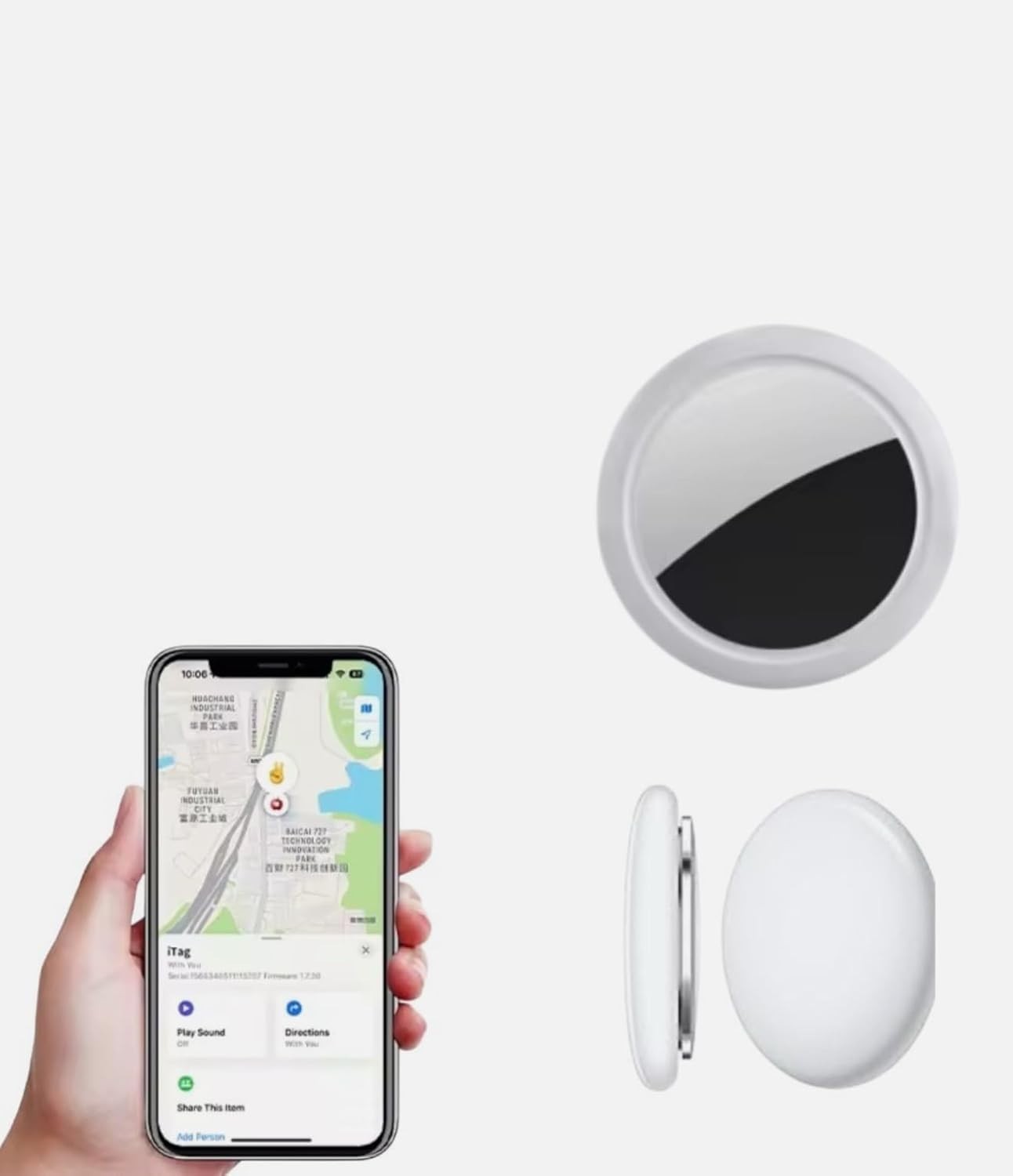 Mini Localizzatore GPS Senza SIM – Tracker Satellitare Universale per Auto, Moto, Bici e iPhone