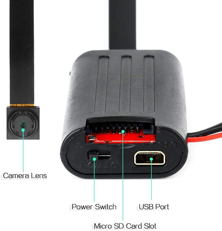 Mini Camera S80 HD con Funzione Power Bank – Registrazione Video, Rilevamento Movimento e Memoria 32GB