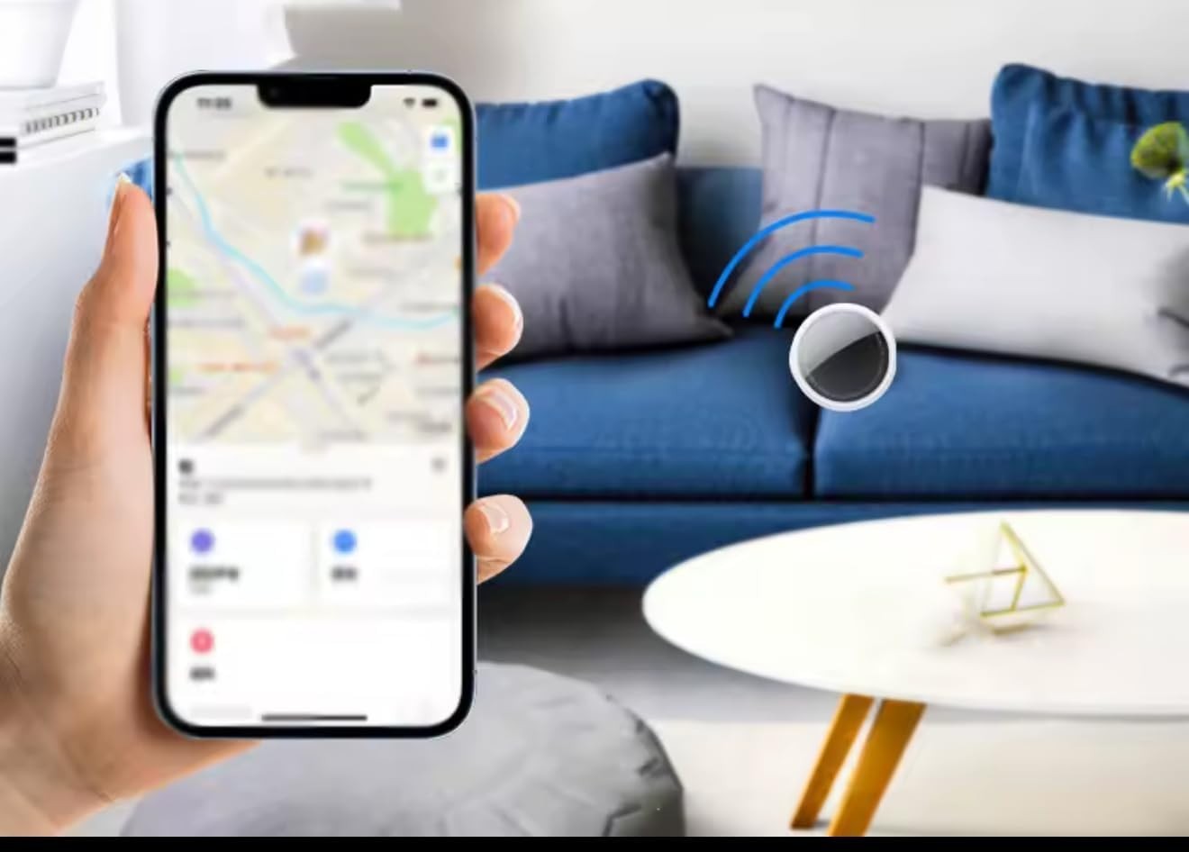 Mini Localizzatore GPS Senza SIM – Tracker Satellitare Universale per Auto, Moto, Bici e iPhone