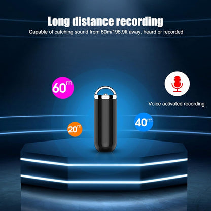 Mini Registratore Vocale Digitale 8GB – Registratore Audio Professionale Portatile