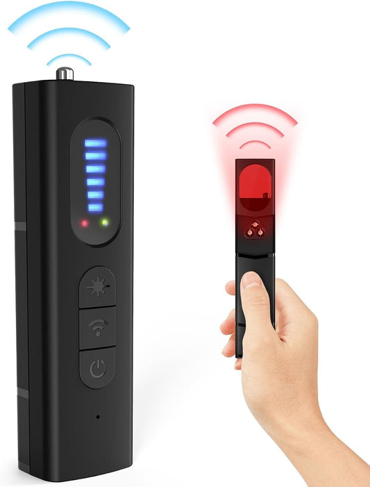 Rilevatore di Microspie Professionale per Cimici, Spycam, Telecamere Wireless e Cablate