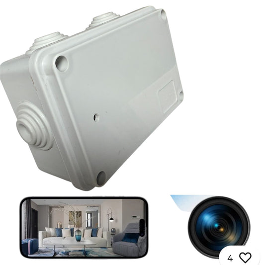 Telecamera Wi-Fi Nascosta in Scatola di Derivazione 220V – Videosorveglianza Discreta e Professionale