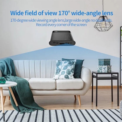 Power Bank con Telecamera HD 4K/1080P Wi-Fi | Registrazione Audio/Video, Visione Notturna, 10000 mAh – Sorveglianza Portatile H20