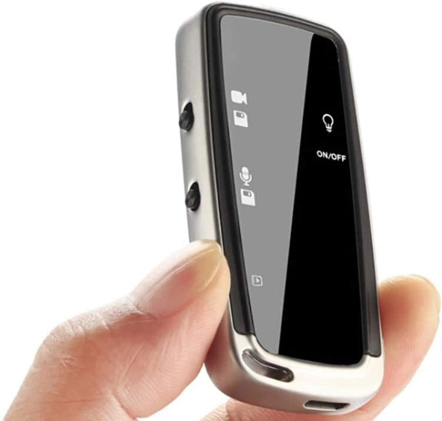 Mini Registratore Vocale con Videocamera HD – Microcamera Nascosta per Sorveglianza Discreta