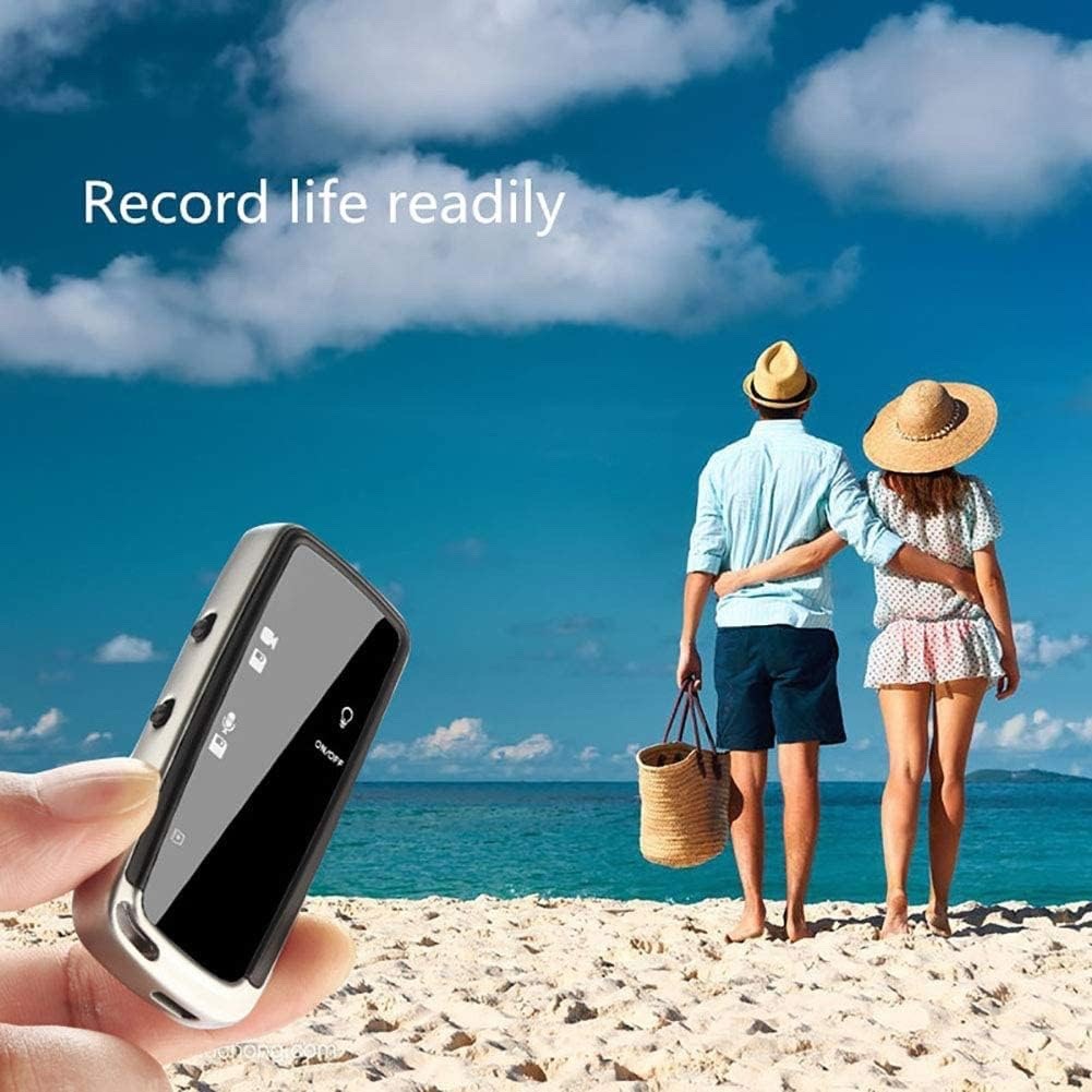 Mini Registratore Vocale con Videocamera HD – Microcamera Nascosta per Sorveglianza Discreta