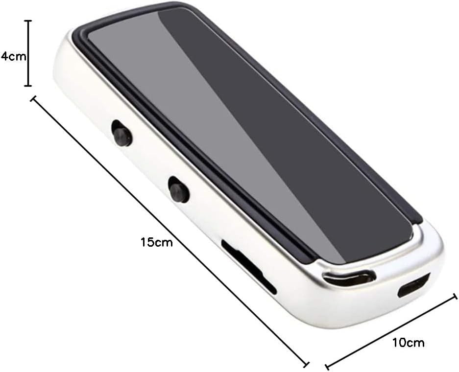 Mini Registratore Vocale con Videocamera HD – Microcamera Nascosta per Sorveglianza Discreta