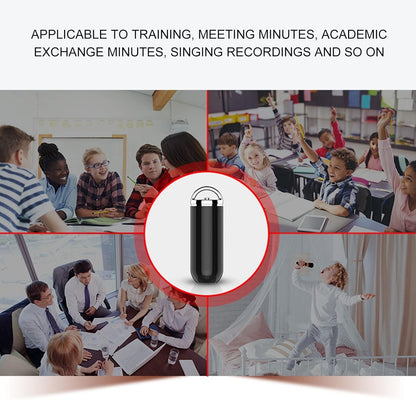 Mini Registratore Vocale Digitale 8GB – Registratore Audio Professionale Portatile