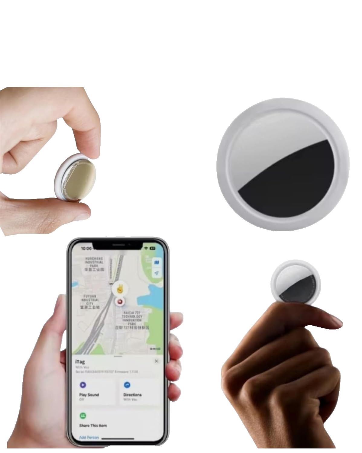 Mini Localizzatore GPS Senza SIM – Tracker Satellitare Universale per Auto, Moto, Bici e iPhone